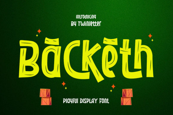 Backeth: The Playful Display Font for Standout Digital Marketing