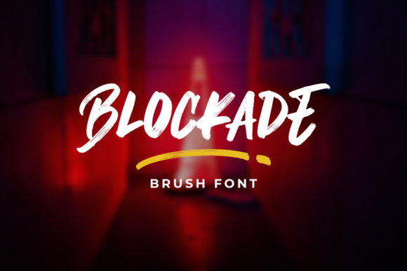 Blockade: The Perfect Urban Styled Display Font for Your Campaigns