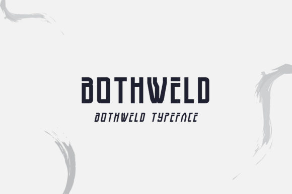 Bothweld: A Modern Display Font for Creative Branding