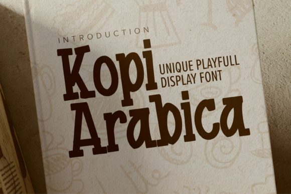 Bring Charm to Your Creations with Kopi Arabica Font
