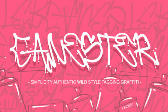 Canester: A Graffiti-Styled Display Font for Editorial Impact