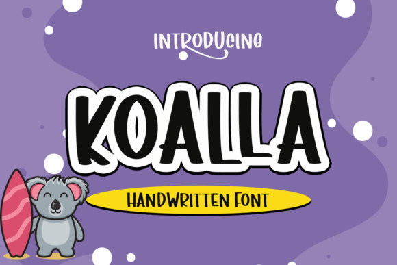Discover Koalla: A Playful Display Font for Creative Branding