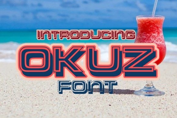 Discover the Bold Elegance of Okuz Font