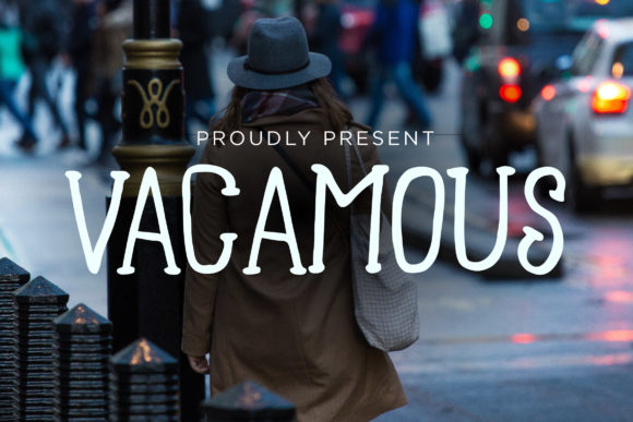 Discover Vacamous: A Charming Display Font for Your Next Project