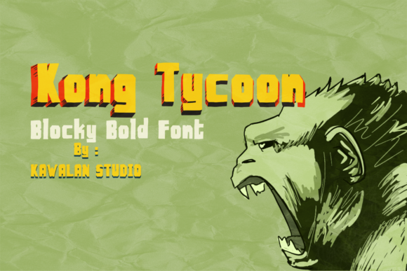 Elevate Your Brand with the Bold Kong Tycoon Font