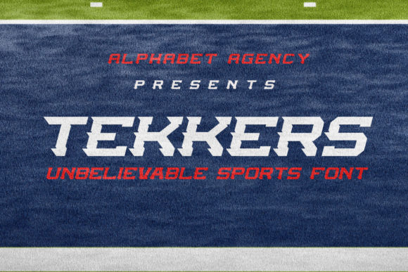 Elevate Your Craft with Tekkers: A Bold and Thick Display Font