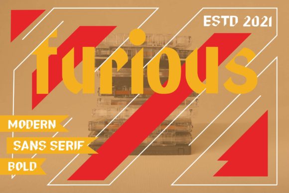 Enhance Your Brand with Furious: A Bold Modern Font