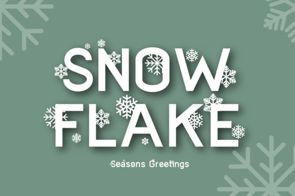 Enhance Your Web Design with Snowflake Font