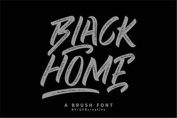 Exploring Black Home: A Versatile Display Font
