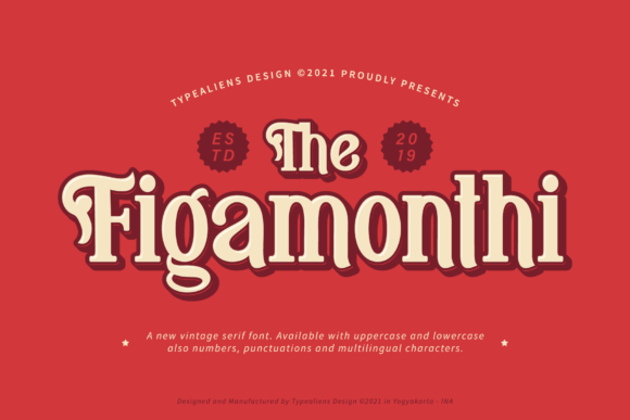 Figamonthi: The Elegant Vintage Font for Compelling Campaigns