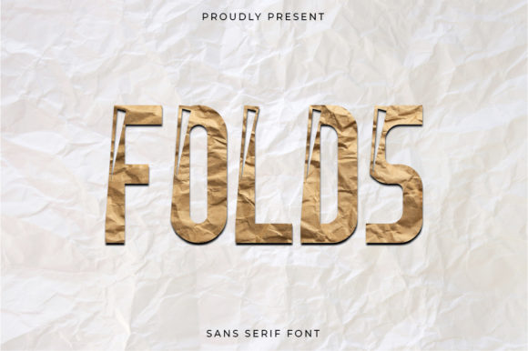 Folds: A Cool and Fun Display Font for Modern Web Design