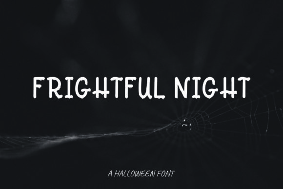 Frightful Night Font: A Creative Toolkit for Makers