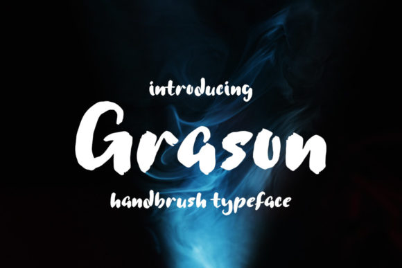 Grason: A Cool, Thick Lettered Display Font for Your Brand