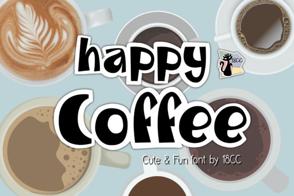 Happy Coffee: A Trendy Display Font for Web Design