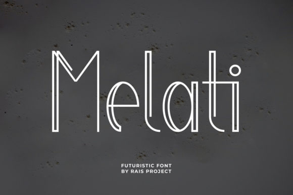 Melati: A Creative Display Font for Modern Crafters