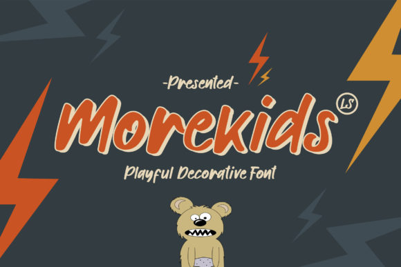 Morekids: A Fun and Casual Font for Your Brand