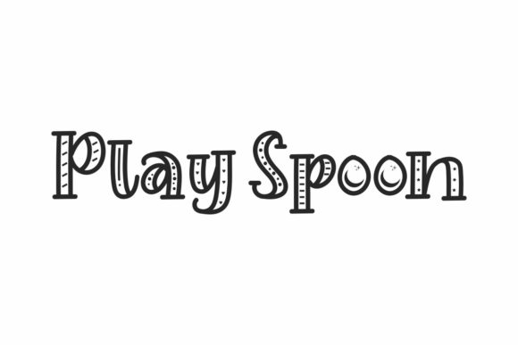 Play Spoon: A Fun and Engaging Display Font for Creative Campaigns