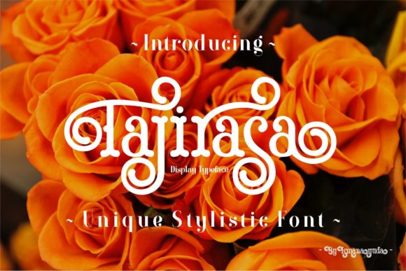 Tajirasa: Elevate Your Campaigns with This Bold Vintage Font