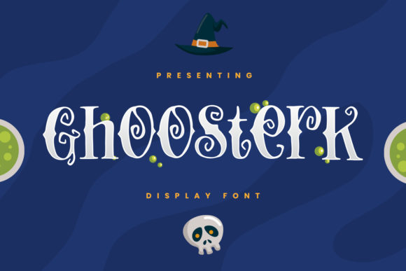 The Ghoosterk Font for Your Halloween Campaigns