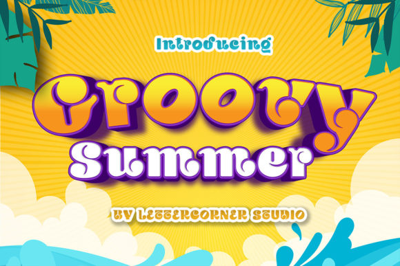 Transform Your Brand with Groovy Summer Font