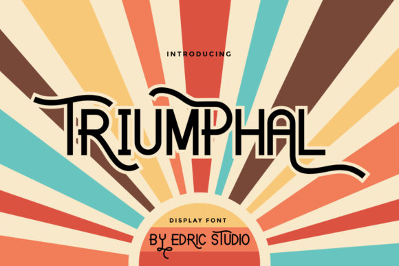Triumphal: A Bold and Distinct Font for Your Brand