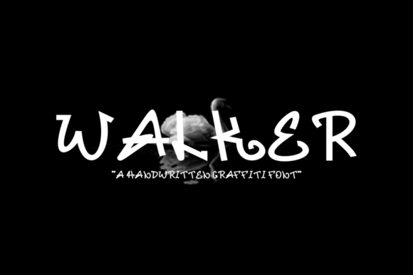 Walker: The Creepy Graffiti-Styled Display Font for Bold Branding