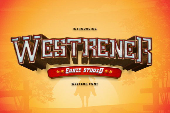 Westrener: The Bold and Sporty Font for Creative Makers